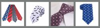 Mens Long Printed Ties - Color: Different Available