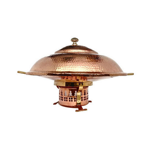 Copper Tawa Subzi Set With Cover