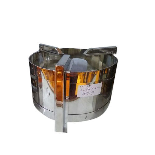 Stainless Steel Round Bhatti