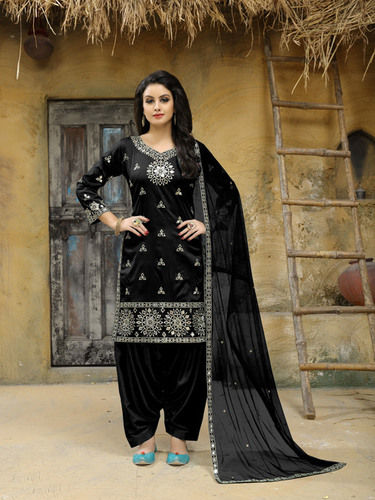 Tafeta Silk Salwar Suit