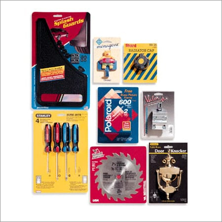 Blister Packing Cards