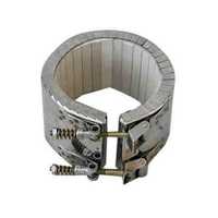 Ceramic Heater - Stainless Steel, Customized Dimensions, Steel Color | High Thermal Conductivity For Hot Runner Molds And Nozzle Applications