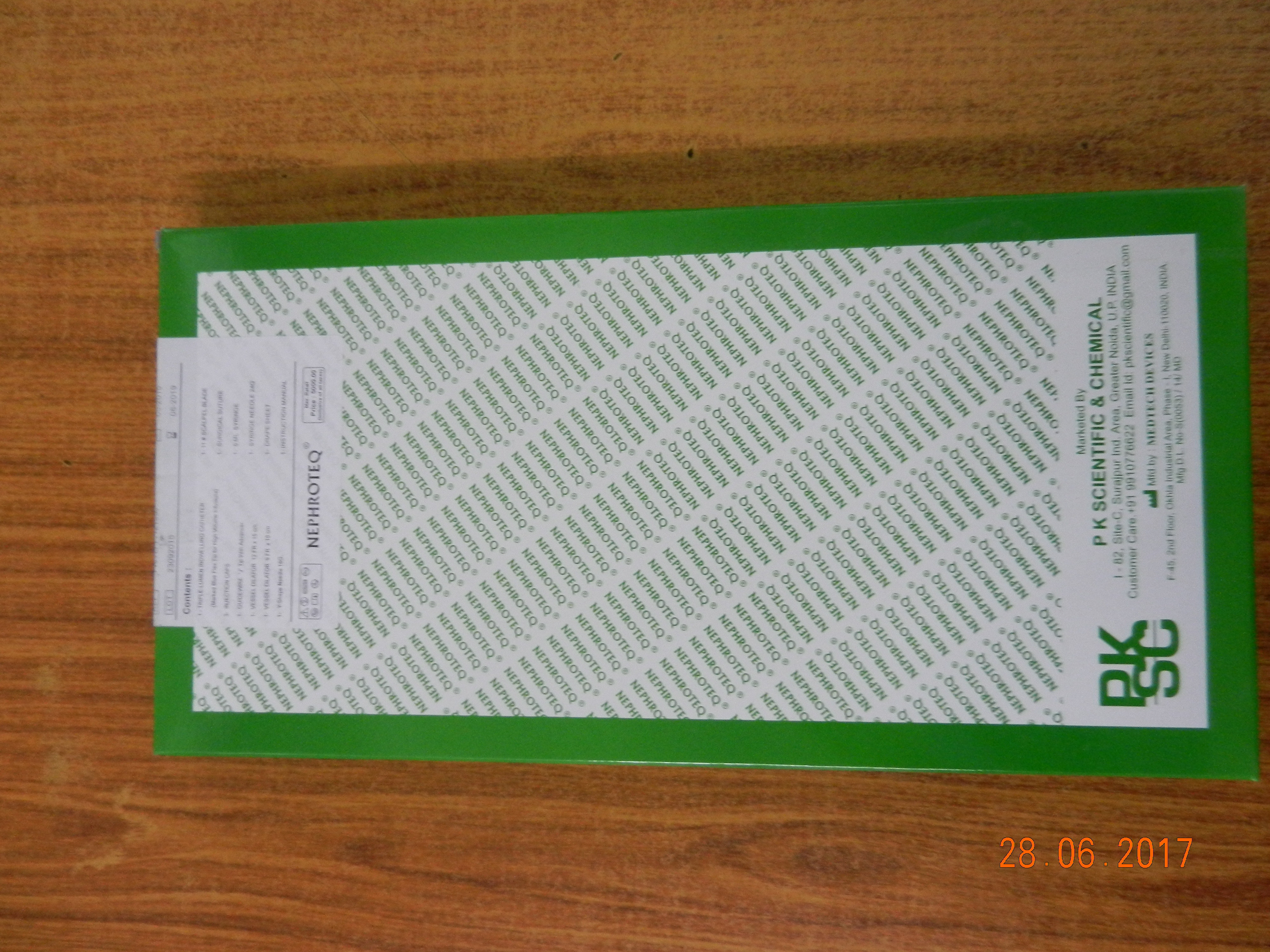 Double Lumen Haemodialysis Catheter kit