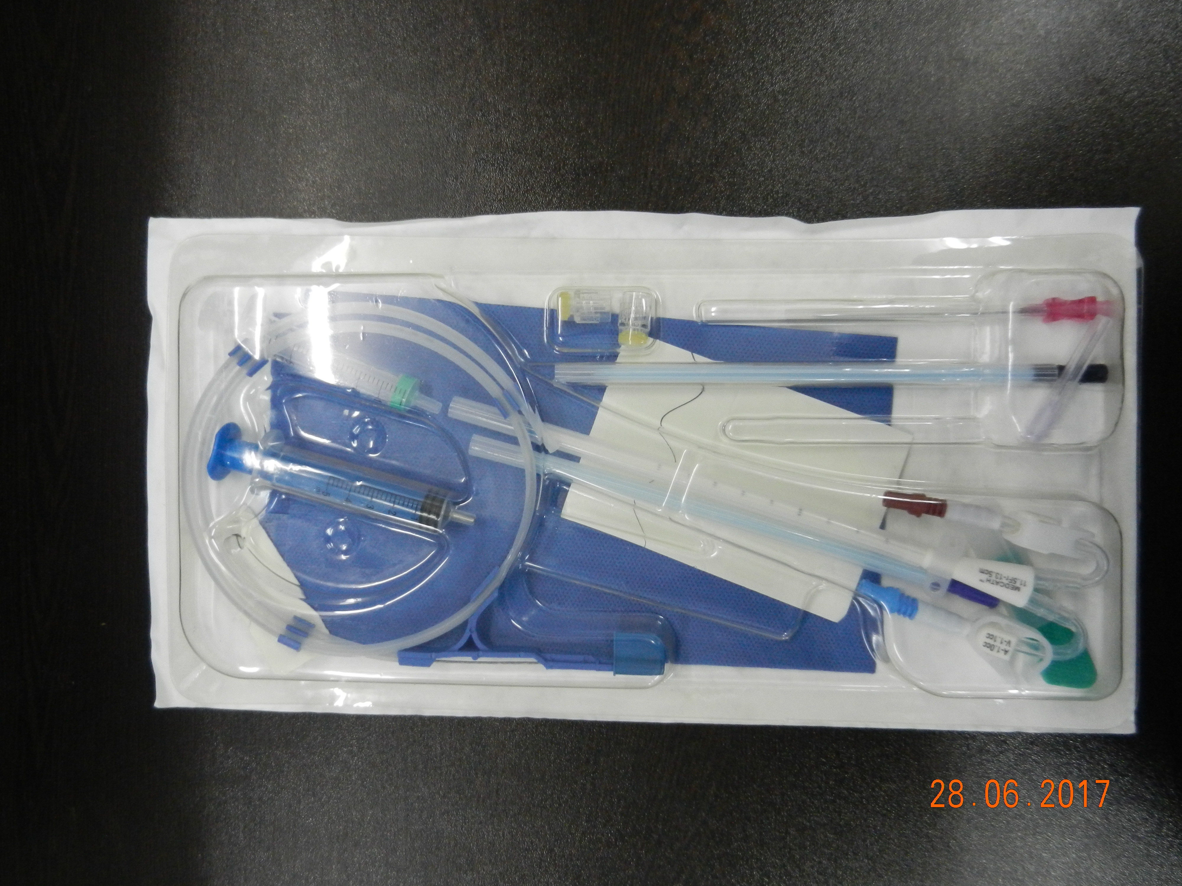 Double Lumen Haemodialysis Catheter kit