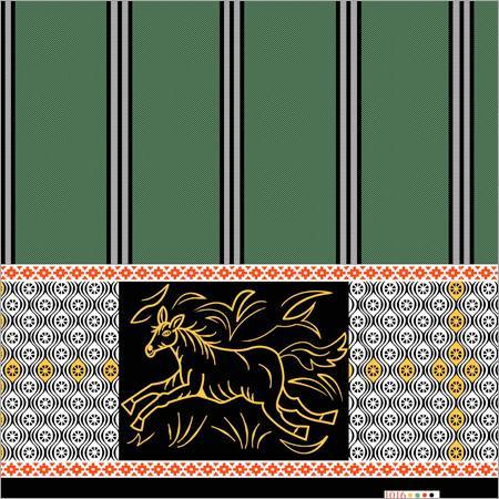 Multicolored Animal katari lungi