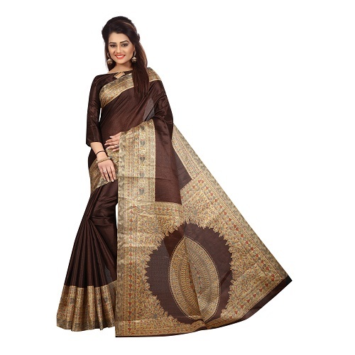Printed Kalamkari Saree
