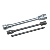 Wheel Spanner - V-278 Specifications: 15/16x7/8, 24x27, 27x30, 27x32, 30x32, 30x33 | Durable Design, Includes Tommy Bar, Bulk Packaging 22 Pieces