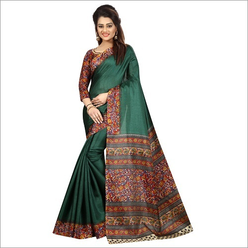 Kalamkari Silk Printed Sarees