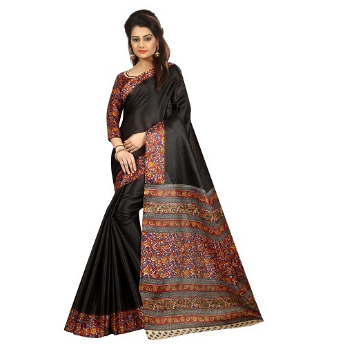 Kalamkari Silk Printed Sarees