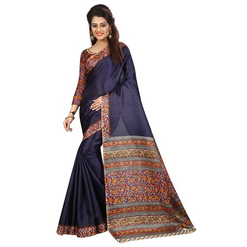 Kalamkari Silk Printed Sarees