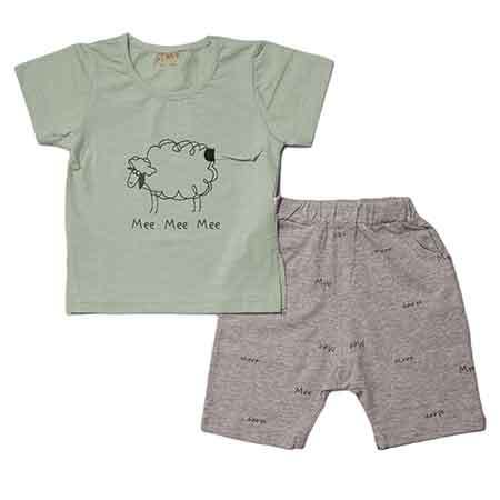 Kids Printed Top Bottom Set