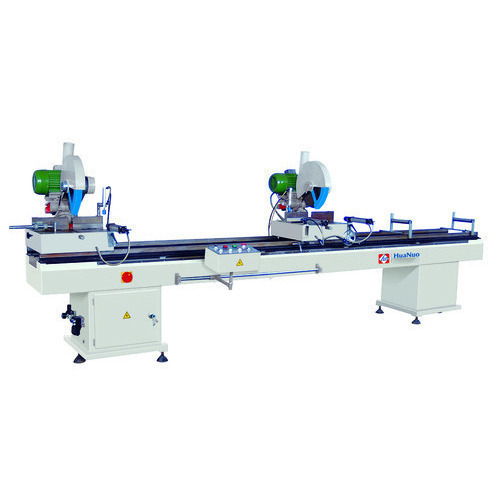 Two head cutting saw machine