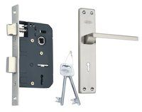 Stainless Steel Mortice Key Lock Set