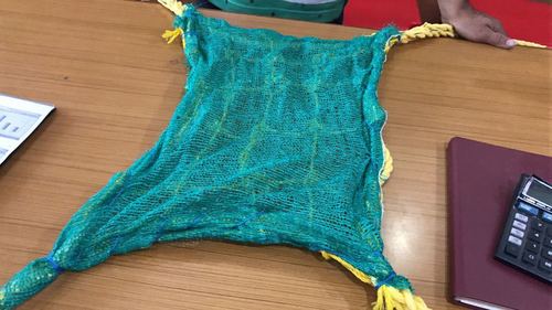 Double cord safety net