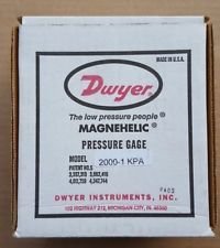 Dwyer Magnehelic Differential Pressure Gauge Model 2000-1KPA