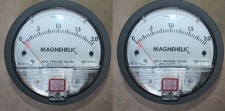 Dwyer Magnehelic Differential Pressure Gauge Model 2000-2KPA