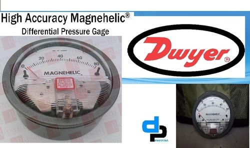 Dwyer 2000-80CM Magnehelic Differential Pressure Gauge