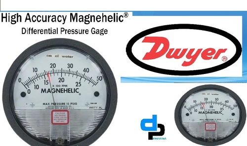 Dwyer 2000-50CM Magnehelic Differential Pressure Gauge