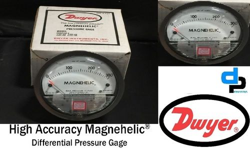 Dwyer 2000-300CM Magnehelic Differential Pressure Gauge