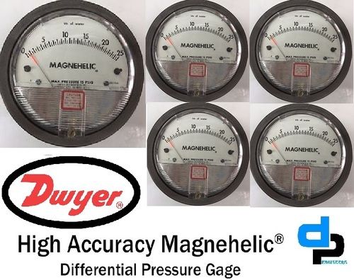 Dwyer 2000-25CM Magnehelic Differential Pressure Gauge