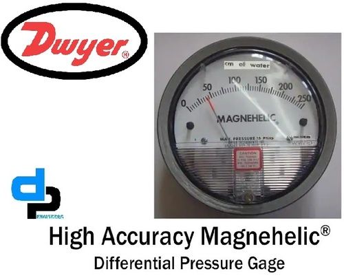 Dwyer 2000-250CM Magnehelic Differential Pressure Gauge