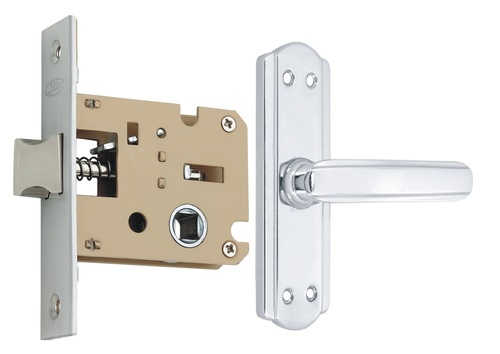 Mortice Lock Set with CY Lock Body & 60mm Brass Pin Cylinder (3 Brass Normal Keys) BSK