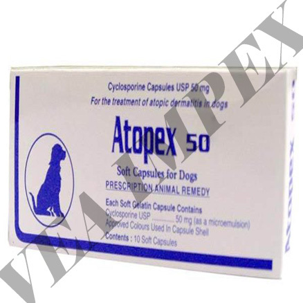 Atopex 50 mg (Cyclosporine Capsules)