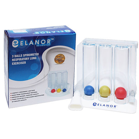 Lung Exerciser 3 Ball Spirometer