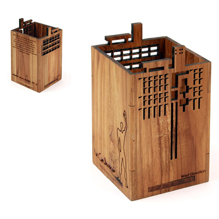 Wooden Pen Stand