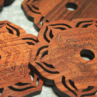 Wooden Cup Coasters