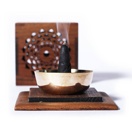 Wooden Cone Burner
