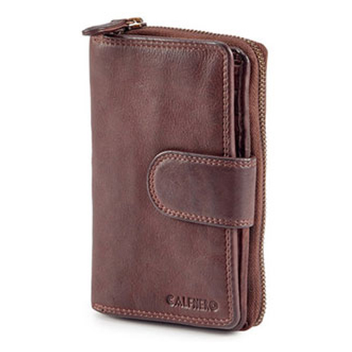 Leather Brown Ladies Wallet