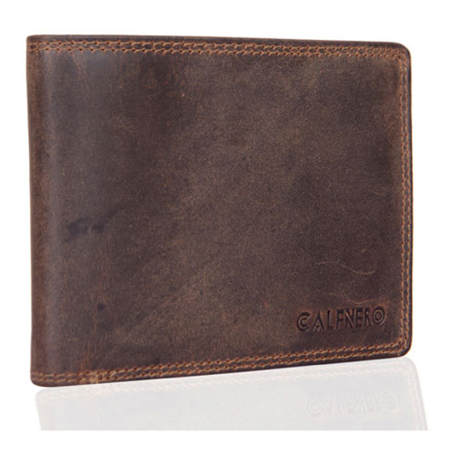 Leather Light Brown Mens Wallet
