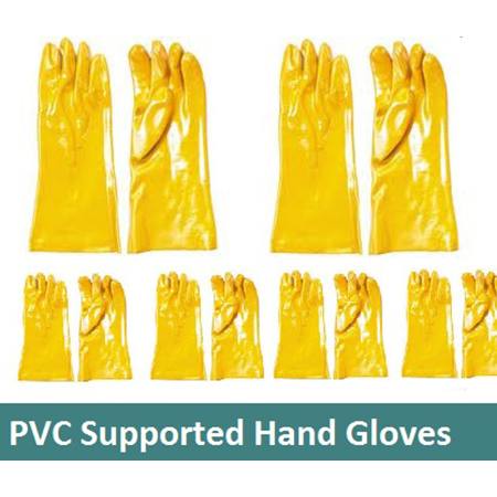 Safety Gloves - PVC Material, Length 152.4 - 381 mm, Weight 10 - 150 g | Designed for Versatile Safety Use in Various Environments