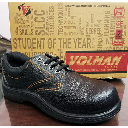 Safety Shoes - Leather, Sizes 6-12 | Weight Range 100-450g, Designed for Safety Use in Various Environments