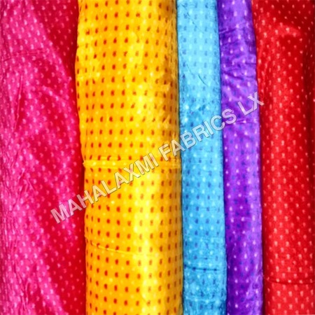 Multiple Color Dotted Velvet Fabric