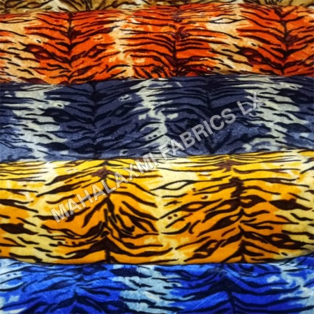 Printed Velvet Fabric