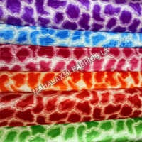 Multiple Color Upholstery Velvet Fabric