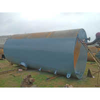 Blue Industrial Feed Water Tank