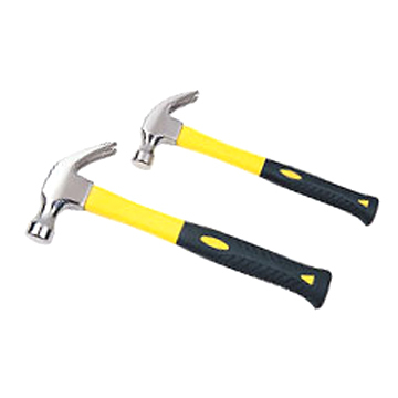 Claw Hammer with Fiberglass Handle