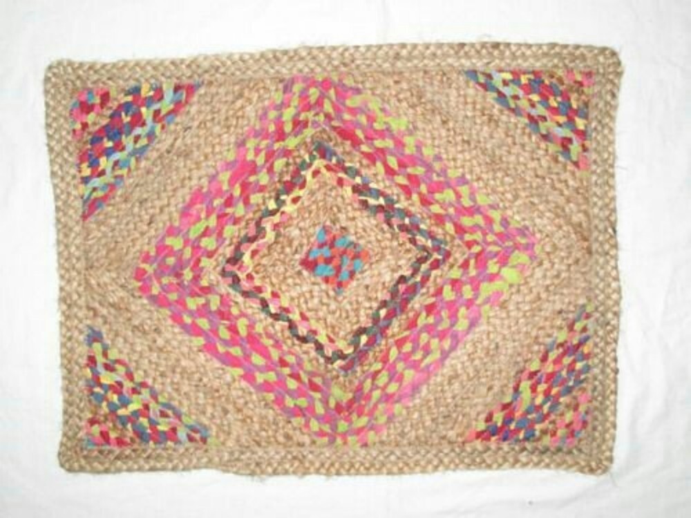 Handmade Braided Jute Mats