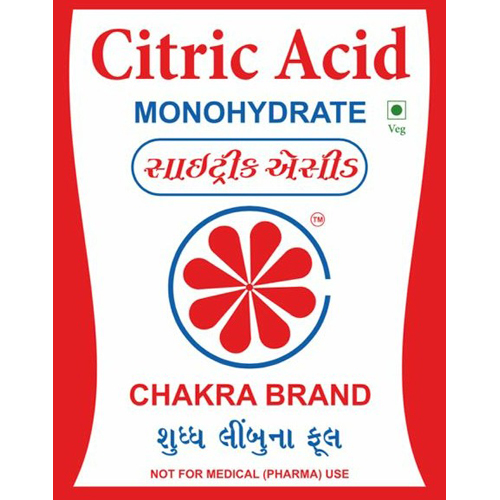 Citric Acid Monohydrate - Crystalline, Fine Particle Size, White Color | Natural Preservative, Versatile Food Additive, Cleaning Agent