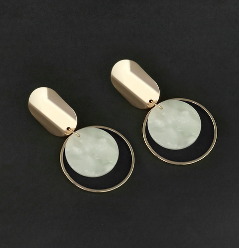 Dangle - Zinc Alloy Dangle Earrings | Comfortable Fit, Classy Ethnic Look, Perfect For Women And Girls At Festive Occasions
