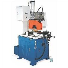 Semi hydraulic saw machine