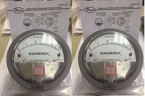 Dwyer Magnehelic Differential Pressure Gauge Model 2000-4KPA