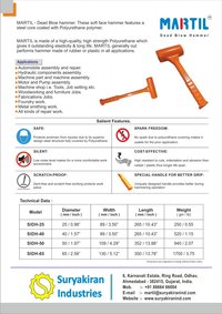 MARTIL Dead Blow Hammer SIDH-40