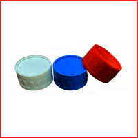 46 Mm Pesticides Cap - Plastic, 46 Millimeter Diameter, Yellow/red/blue Colors | Customizable Screw Cap, User-friendly Design, Lightweight Quality