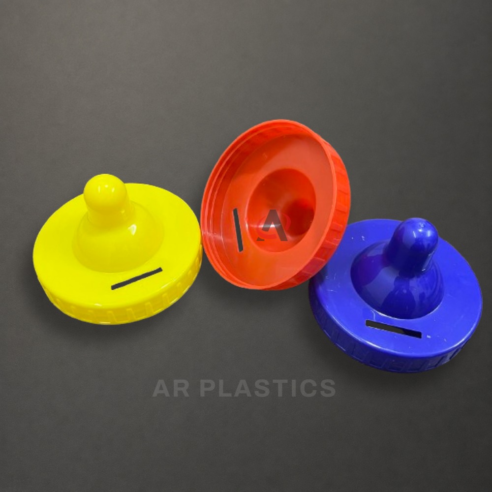 96 MM Nipple Cap - Plastic, 96 Millimeter Diameter, All Colors Available | Customizable Screw Cap for Jars with Warranty