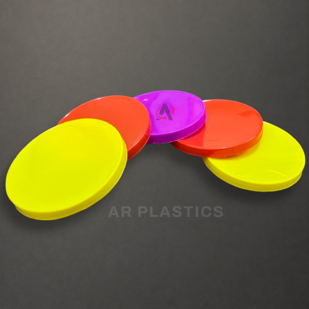 96 MM Short Neck Cap - Plastic, 96 Millimeter Diameter, All Colors Available | Screw Cap for Jars, Lightweight, Economical, Customizable