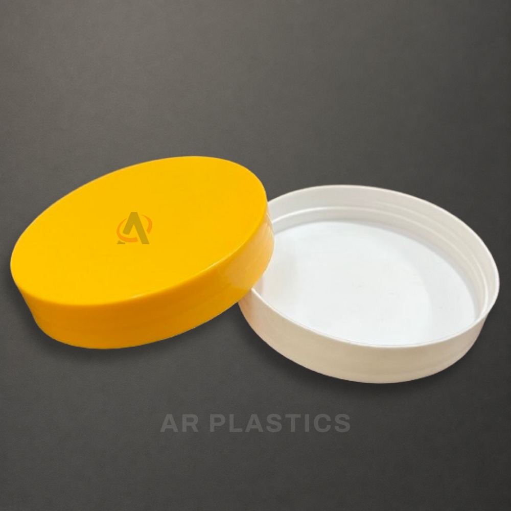 96 mm Sunpet Jar Cap - Plastic, 96 mm Diameter, All Colors Available | Screw Type, Lightweight, Customizable, User-Friendly Design